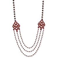 Halskette Rosso Prezioso Dame Mistery in Bronze Quarzo idrotermale 20264WOBL - 20264WOBL